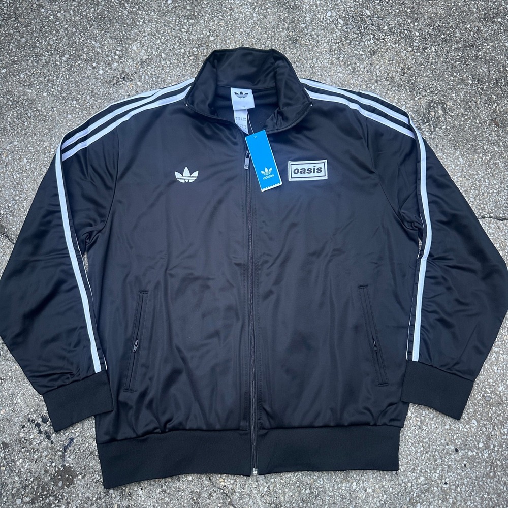 Adidas Originals Oasis Live 25 Firebird Track Jacket Black Mens XL NWT
